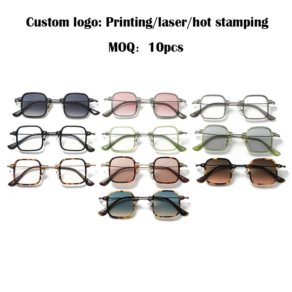 

Retro Square Frame Unisex Sunglasses: European & American Street Style 915