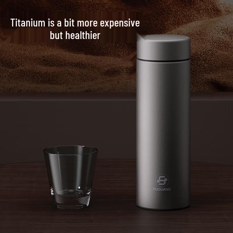 FUGUANG Pure Titanium Vacuum Insulated Mug