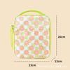 Insulated Lunch Bag Students With Gradient Print Foil Lining Foldable Design 7L Capacity Handheld Style