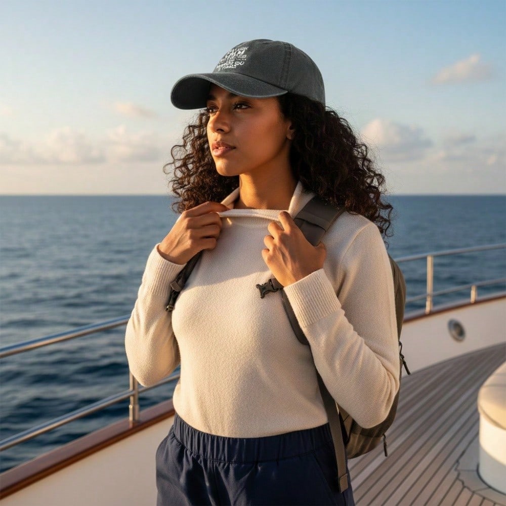 [Washed Baseball Cap] Letter "I MAY LOOK CALM BUT IN MY HEAD I'VE SLAPPED YOU 3 TIMES" Print Adjustable Curved Brim Hat, Unisex Lightweight Casual