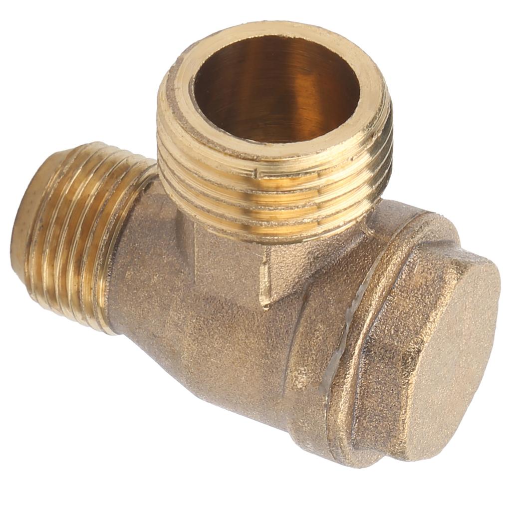 Brass Check Valve 2 Way Non-Return Valve for S Pneumatic Hydraulic Systems