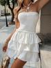 KaiKuo Women's Sexy Y2K Strapless Mini Dress - 2026 Spring/Summer Collection