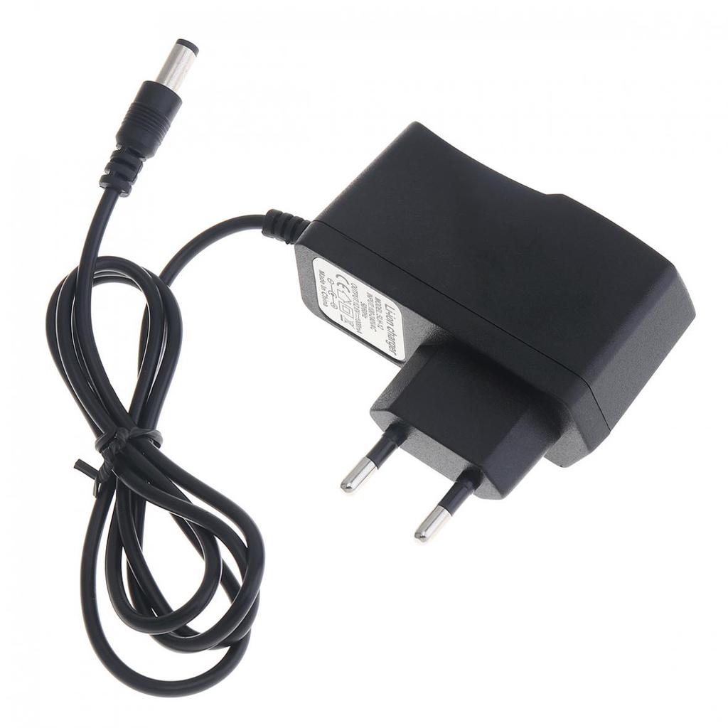 110cm 12.6V Power Adapter Charger with EU Plug and US Plug for Lithium Electric Drill / Screwdriver