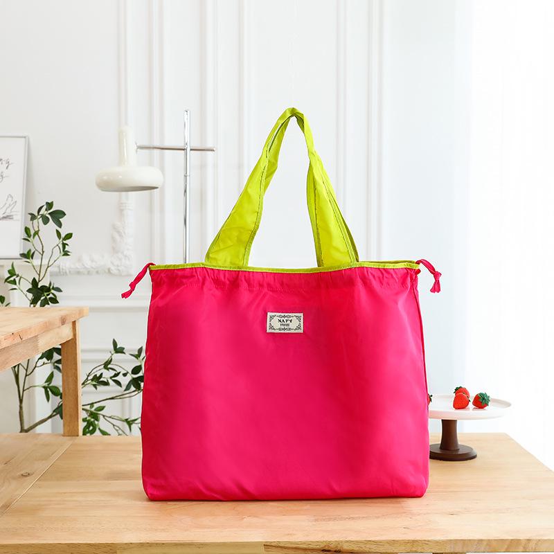Foldable Cross-Border Travel Mommy Bag: Large Capacity, Lightweight Handbag for Shopping and Clothes Storage