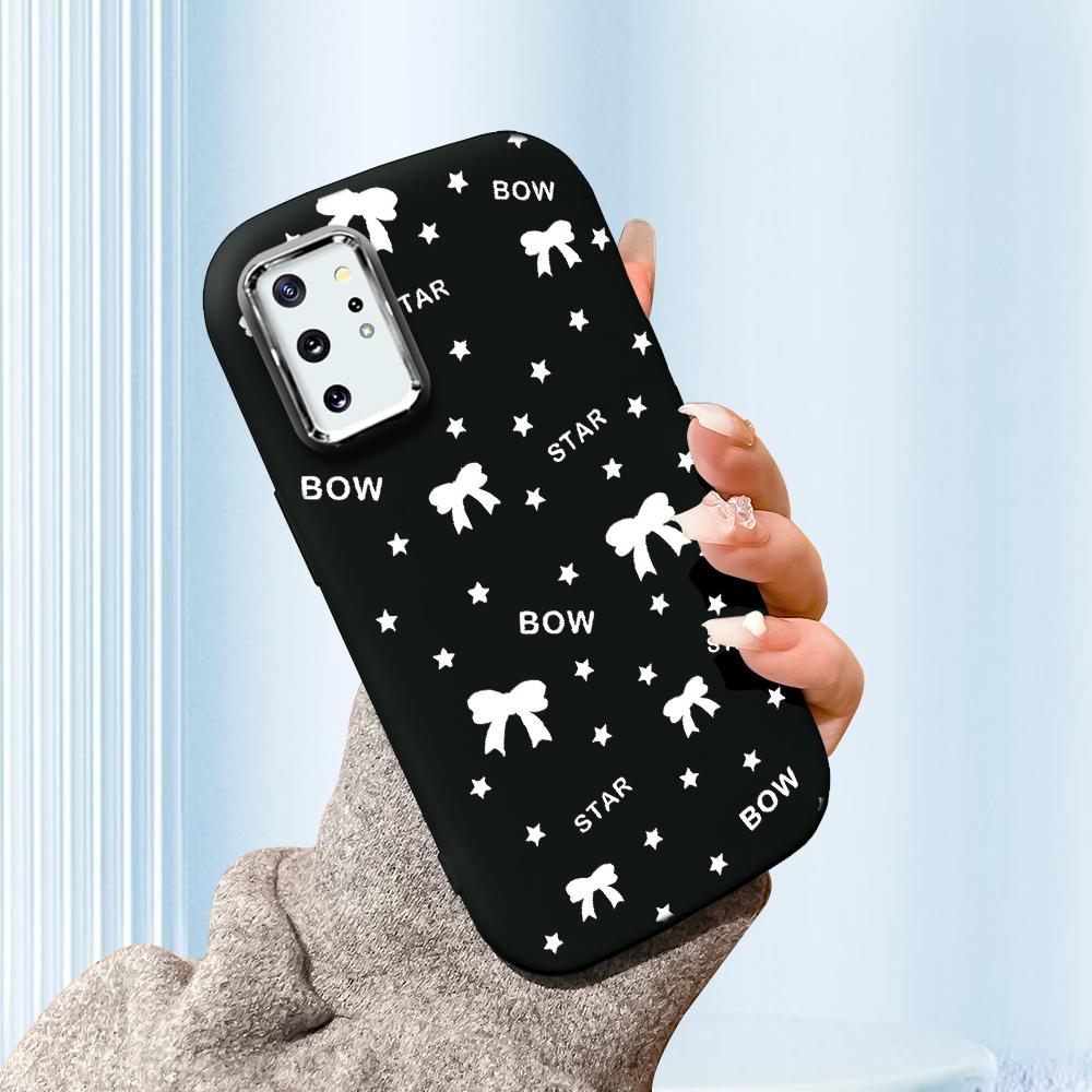 

Сплошной цвет с серебряным краем линзы, жирный корпус, Мягкий ТПУ, жидкий силиконовый чехол, противоударный чехол для телефона для Xiaomi Redmi Samsung Redmi A1 Plus чёрный