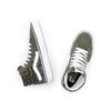 Vans Sk8 Comfycush Kožené Vysoké Skate Boty Unisex Tenisky Zelené VN0A7TNOKCZ