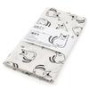 Gururin Tenugui - Yokai Series Nekomata Cat, Charcoal Grey, Japanese Hand Towel