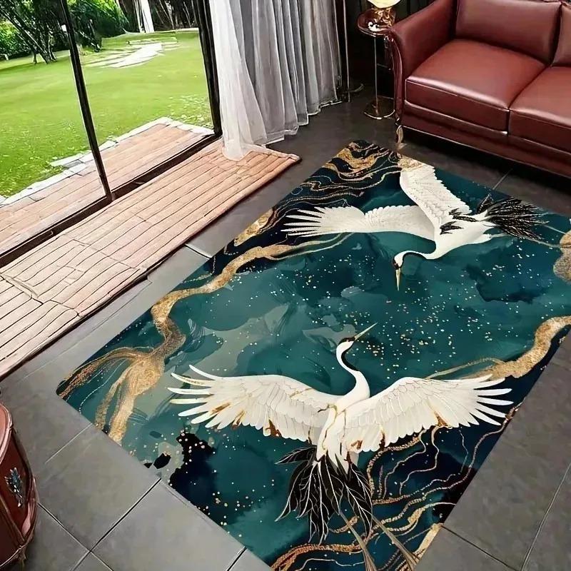 1PC Flag Pattern Kitchen Rugs Non-Slip Home Door Mats Pop Design Bathroom Rugs Bath Mat Carpet for Home Sink Laundry Decor