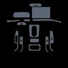 For Mazda EZ6 2024-2025 Car Accessories Dashboard Multimedia Navigation Transparent Anti-Scratch Protection Film Modification