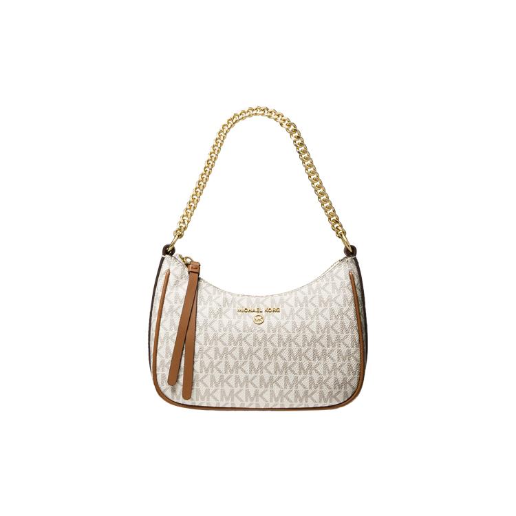 New MICHAEL KORS Artificial Leather Shoulder Bag Medium Women's Vanilla White 32H1GT9C1B-149