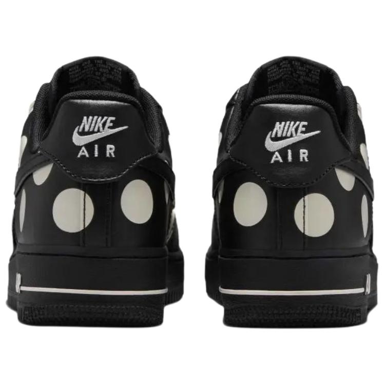 Nike Air Force 1 Low Black Polka Dot Women Sneakers Sail-Black IR8647-001