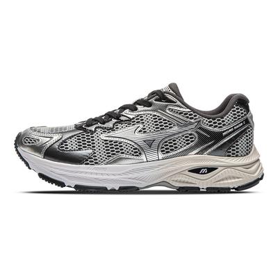 Racer S Tendance Rétro Fonctionnel Trajet Urbain Semelle Épaisse Confortable Basse Top Chaussures de Course Baskets Unisexes Gris Foncé D1GH253517