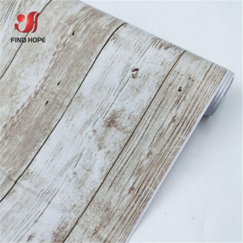 45cm x 100cm Wood Grain Contact Paper Peel and Stick Self Adhesive Wall Sticker Kitchen Furniture Decor Home Roll DIY