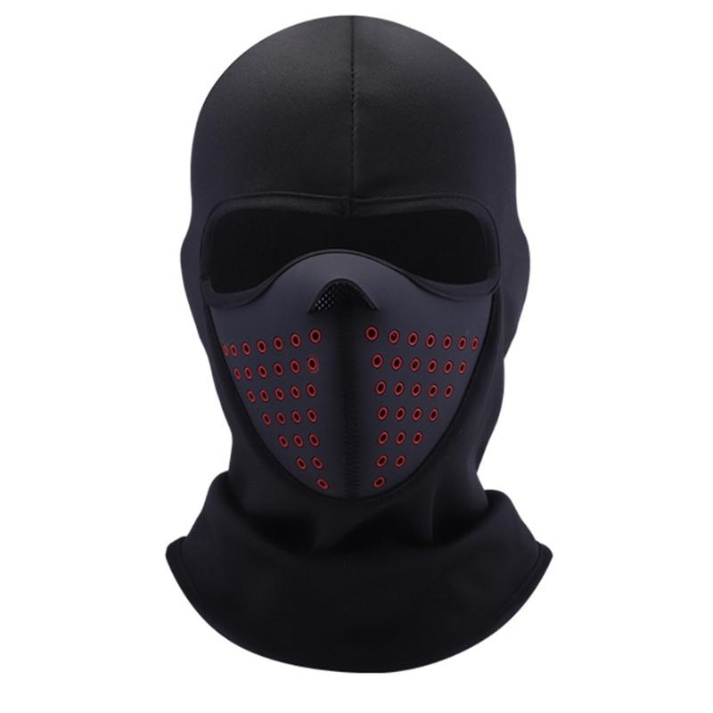 Pendler Sturmhaube Gesichtsmaske für City Ride Punk mit Winddichter Funktion Vollgesichtsabdeckung Warm Atmungsaktiv Kopfbedeckung