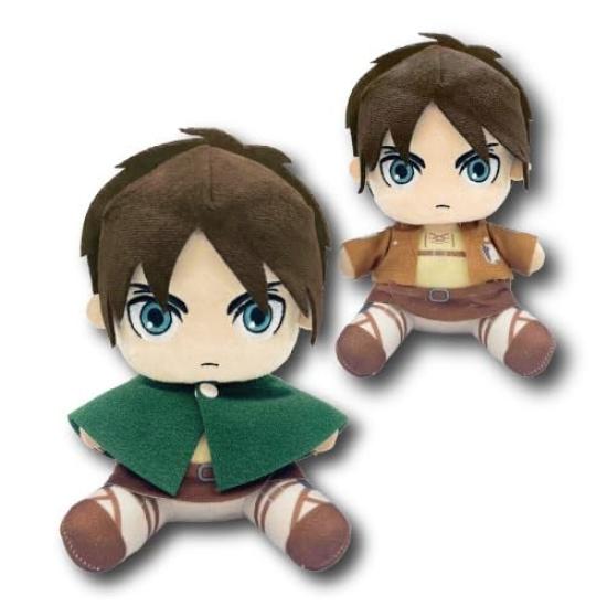 

Hatayama Shoji Sitting Plush Toy S Attack on Titan (Eren)