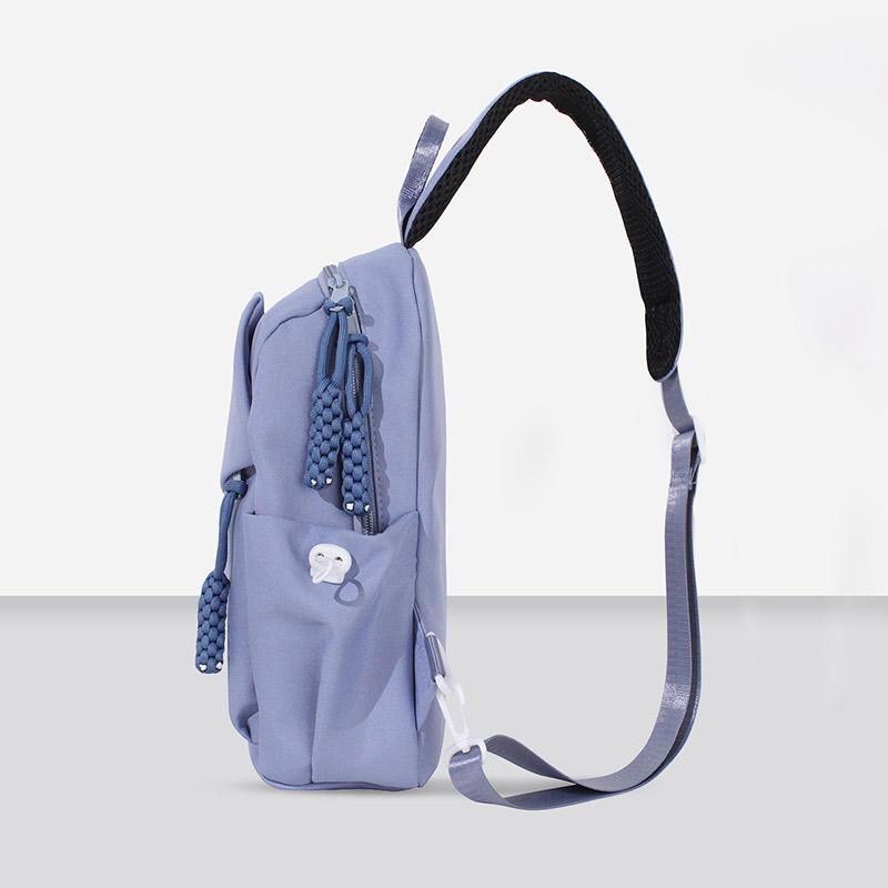 Chest Bag For Women 2024 New Trendy Waterproof Summer Boys Crossbody Bag High-End Sports Style Shoulder Bag Cycling Backpack