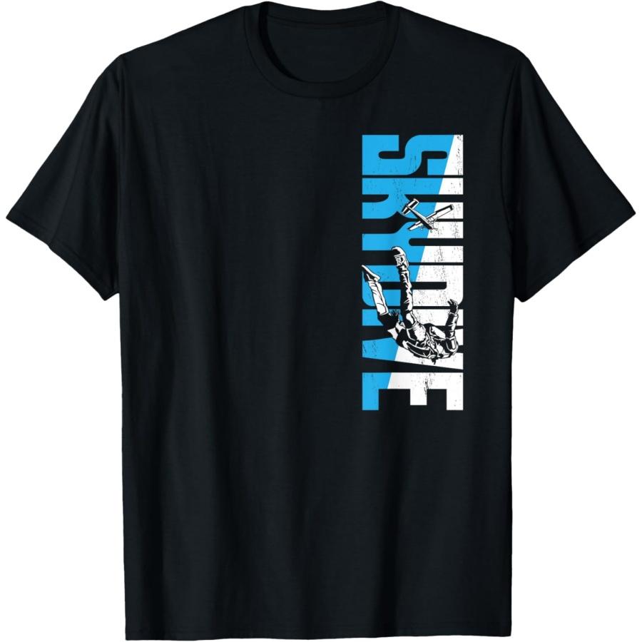 Skydiving Skydive T-Shirt XXXXXL чёрный