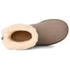 UGG Botas de Nieve Cortas Clásicas Novedad Botas de Mujer Gris 1174517-CBBLG