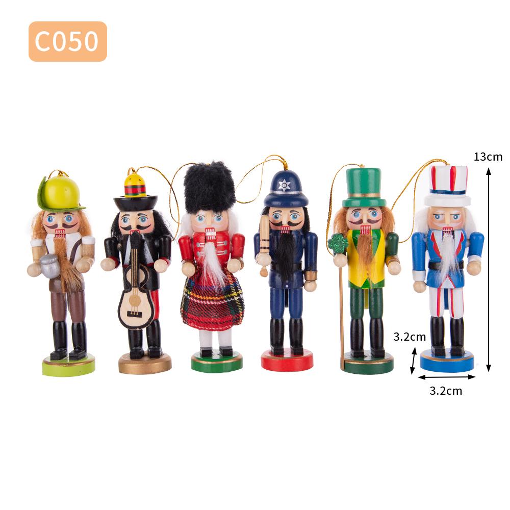 World Cultural Nutcracker Ornament Set