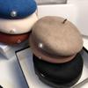 Australian Wool Woolen Octagonal Hat Japanese Multi-Color Versatile Beret Female Star With Painter Hat Tide