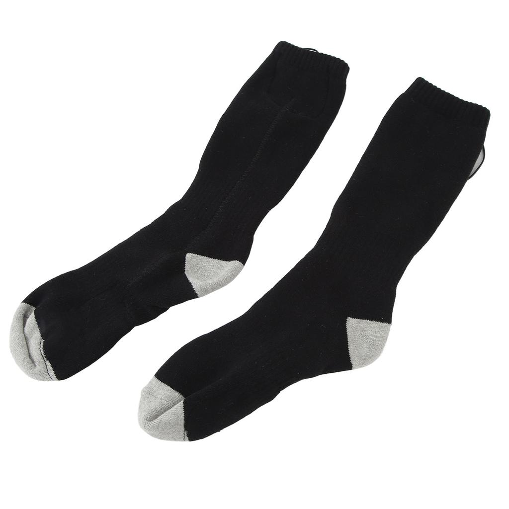 Electric Hting Socks Winter Thicken Cotton Cold   Warm USB Plug in Electric Socks for Men Women