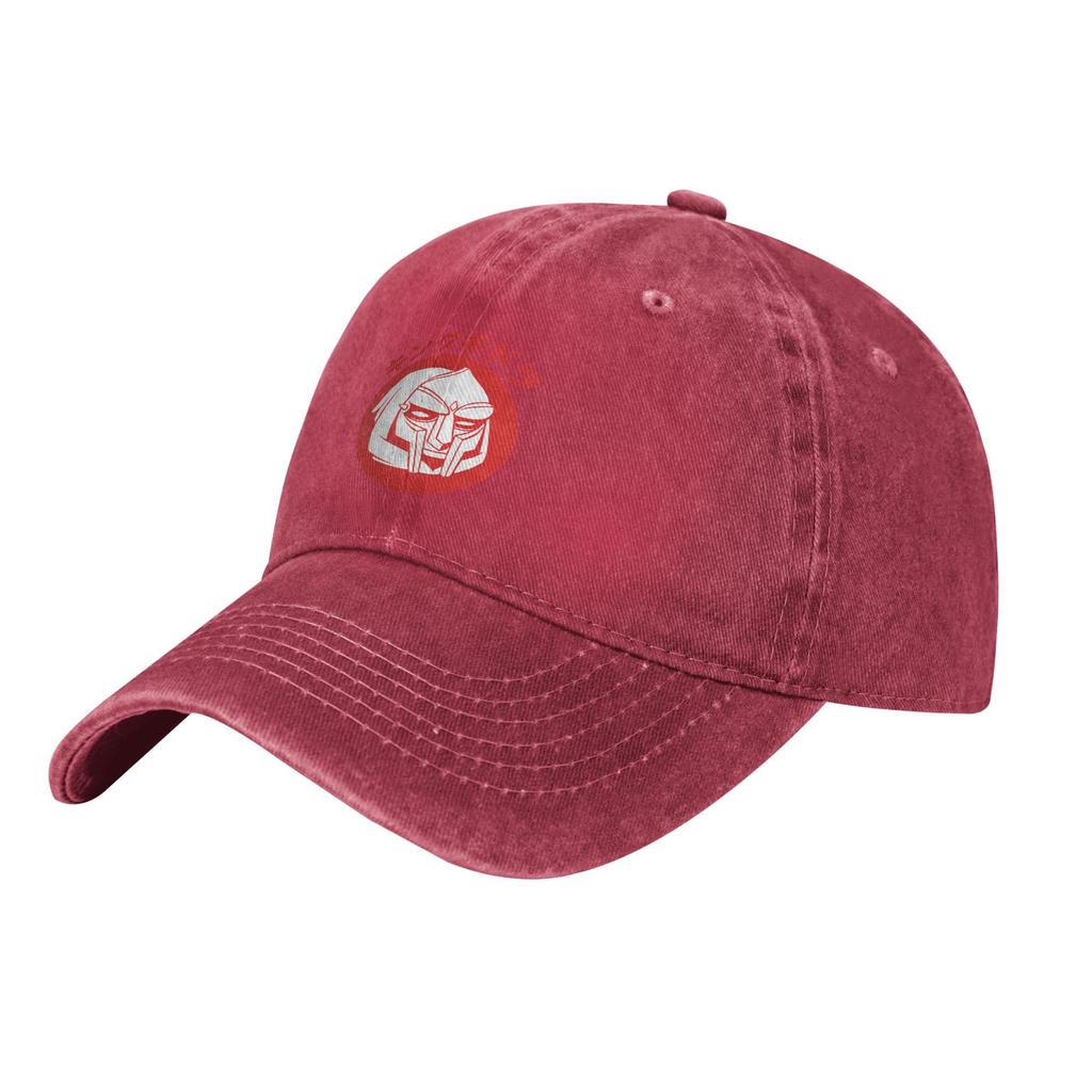 King Gheedorah Mf Doom Men Women Baseball Cap Hip Hop Distressed Washed Hats Cap Fashion Outdoor Summer Travel Gift Headwear