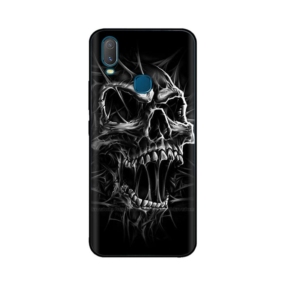 Für Vivo Y11 2019 Hülle Silikon Niedliche Cartoon-Druck Weiche TPU-Hülle für Vivo 1906 Fundas Coque für VivoY11 Y 11 2019 6,35'' Hülle