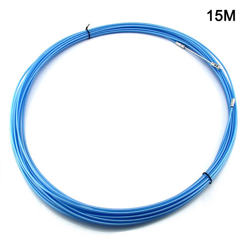 1.2mm Steel Wire Cable Puller Threading Tool for Electrician Construction Wiring Installation with Built-in Wire Guide