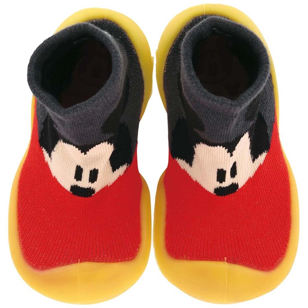 Skater Sock Size Baby Disney Mickey Shoes, M, 12.6cm, Indoor/Outdoor, Shoes, Mouse, BSSHL3-A