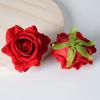 Artificial Rose Flower Head Soft 1.5" Real Touch Small Fake Flower Head for DIY Crafts Wedding Centerpieces Bridal Shower Party Home