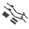 Carbon Fiber Chassis Kit RC Chassis Frame Rails for Axial SCX24 Deadbolt JLU C10 Bronco 124 RC