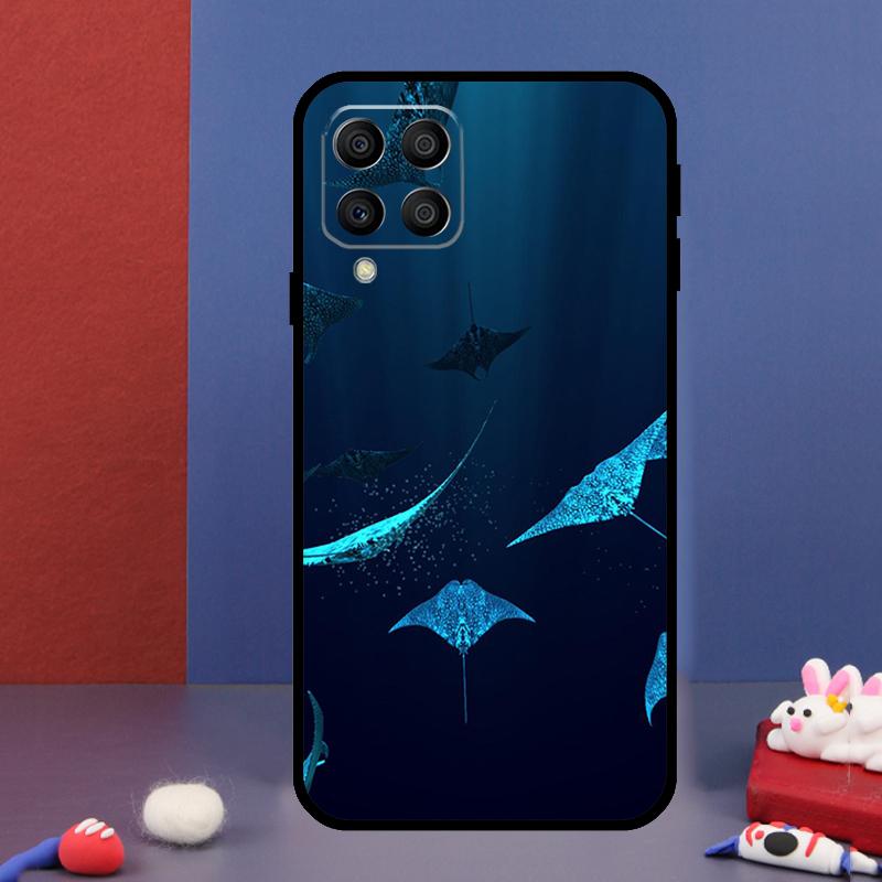 Animal Manta Ray For Samsung Galaxy M15 M55 M33 M13 M23 M53 M31 M51 M14 M34 M54 M20 M30s M52 M32 Phone Case