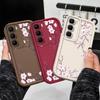 Vårblommor Telefonfodral För Infinix Hot 60 60I 50 40 40I 30 30I 20 Pro Plus Play 4G 5G Trappa Mjukt Fodral