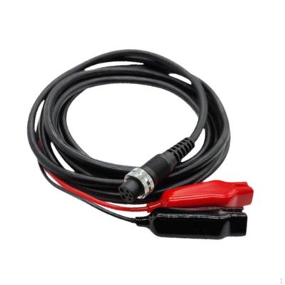 Electric Fishing Reels Battery Cable Multipurpose Lightweight Double Connector 300cm Power for