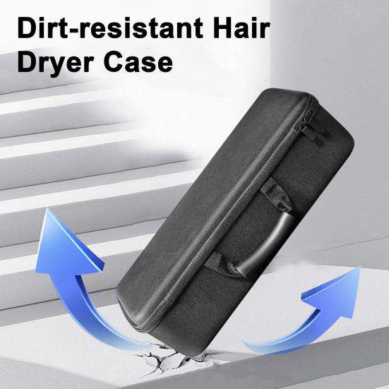 Étui de Transport pour Sèche-Cheveux de Voyage pour Dyson HD17 HD18 Portable EVA Coque Dure Sèche-Cheveux Accessoires de Rangement Étui Sac de Protection
