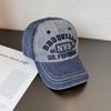 Vintage American Style Baseball Cap With Washed Cotton For Casual Summer Wear