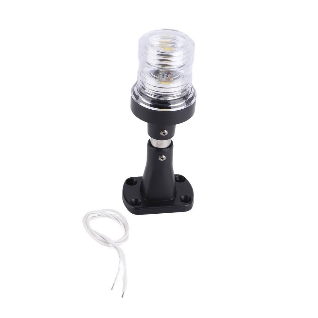 6 Zoll Höhe Bootsnavigationslicht 3W 3NM Sichtweite DC12V 24V 5000K 360 Grad Rundumleuchte für Yacht