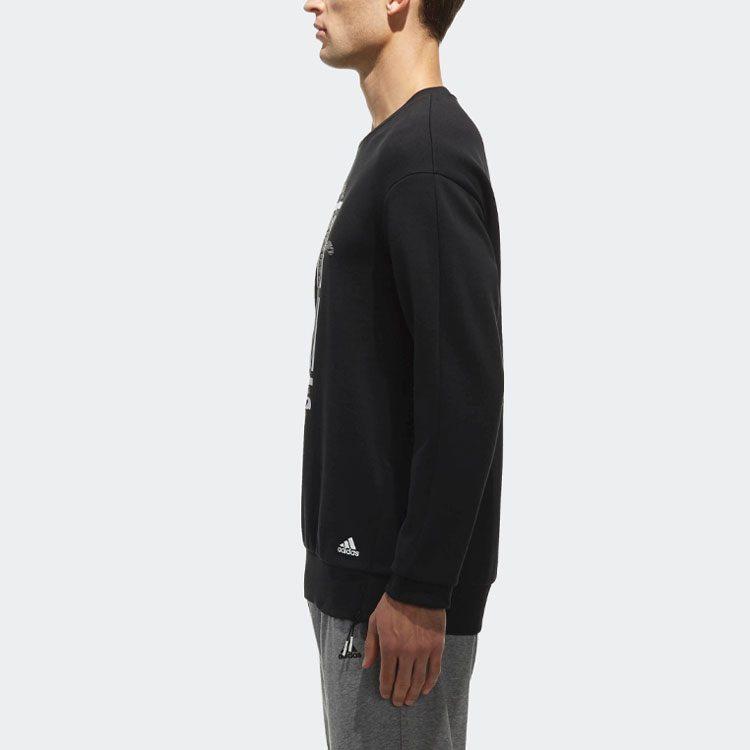 Adidas Wu Ji Collection Sweatshirts Men's Black Crew Neck Moderate Regular CV6227