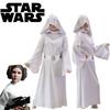 Star Wars Leia Organa Solo Cosplay Kostým Bílé Šaty Oblečení Pro Dospělé Halloween