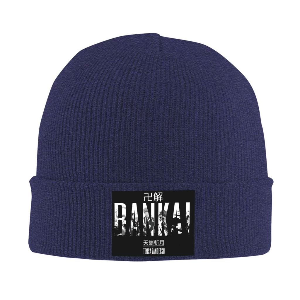Bleach Manga Kurosaki Warm Knitted Cap Winter Knit Bonnet Hat Skullies Beanies Hip Hop Caps for Unisex