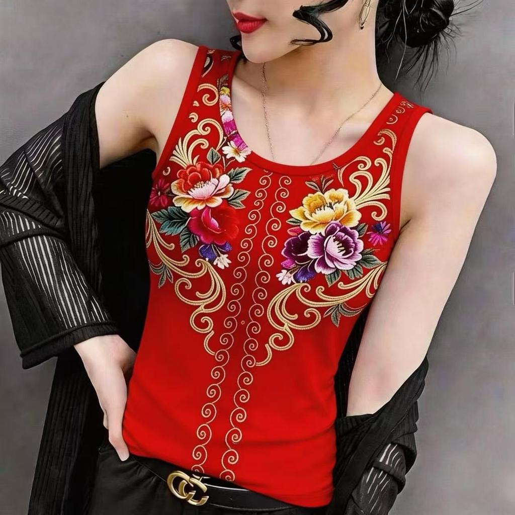 2026 Stylish Printed Summer Slimming Camisole Top for Women