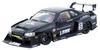 Speedmaster Japan TARMACWORKS Scale Super Silhouette SKYLINE Black Finished Model 1/43 LB-ER34 T43-021-BK
