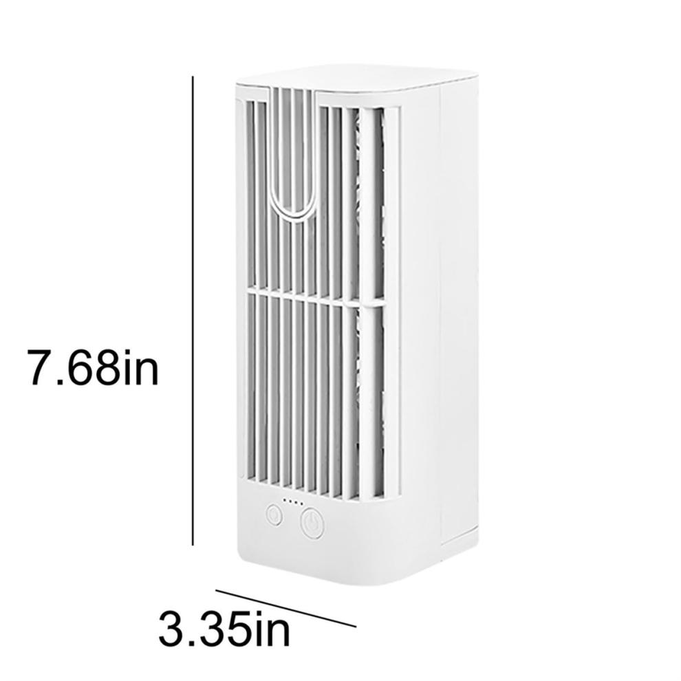 Energy Saving Desktop Air Conditioner Fan with Night Light- Compact, Portable &for Room Desks, Offices & Summer Gift