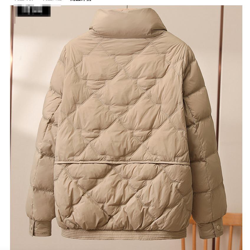 Down Padded Jacket Women's Winter Padded Jacket Stand-up Collar All-match Short Padded Jacket Thickened Jacket