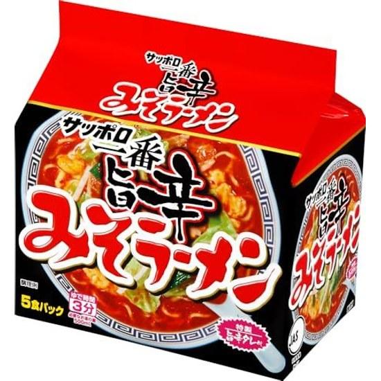 Sapporo Ichiban Miso Ramen Umakara 5-pack (102g5)