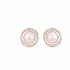 Fashion winding pearl light luxury niche design high sense simple versatile personality exquisite tide earrings