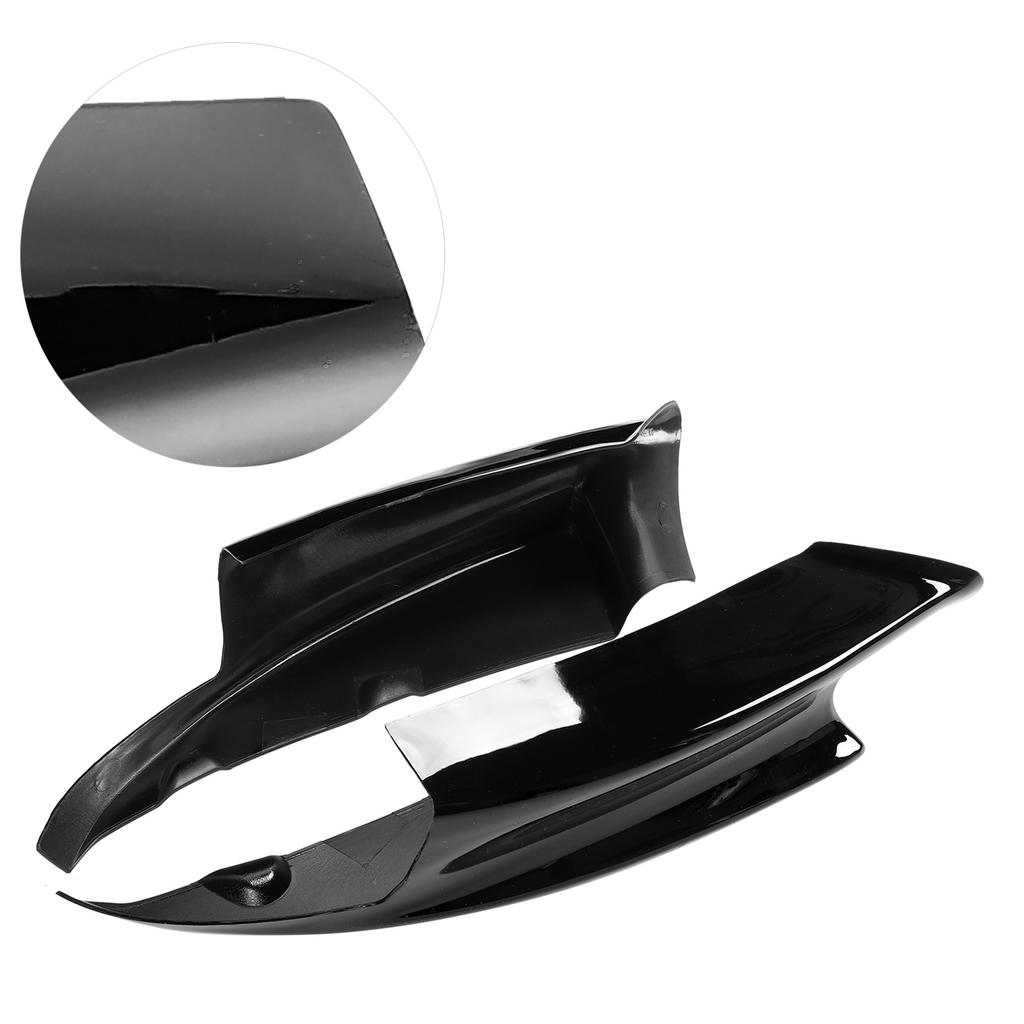 Pair Front Bumper Spoiler Lip Deflector Splitter Fit for E90 E92 E9 3 2007‑2012