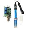 PH4502C 0-14 PH Meter Detector Module, Hydroponics Sensor Module, Monitoring Controller, BNC Block Electrode Probe