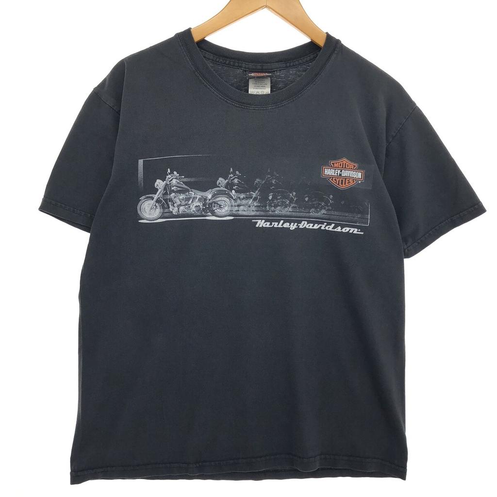 00'S Harley-Davidson Motorcycle Bike T-shirt Men's M Size / Eaa466282 Unisex T-Shirt