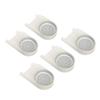 5 Pcs Bee Feeder Beehive Entrance Drinking Feeder Plastic Bee Drinking Equipment for Beekeeping